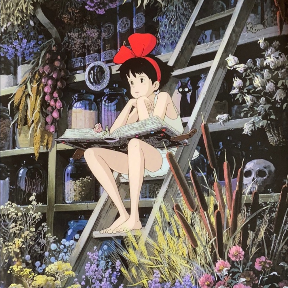 Kikis delivery service laminated poster!!